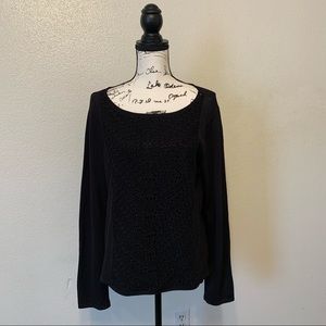 Emma James Beaded Crochet Sweater